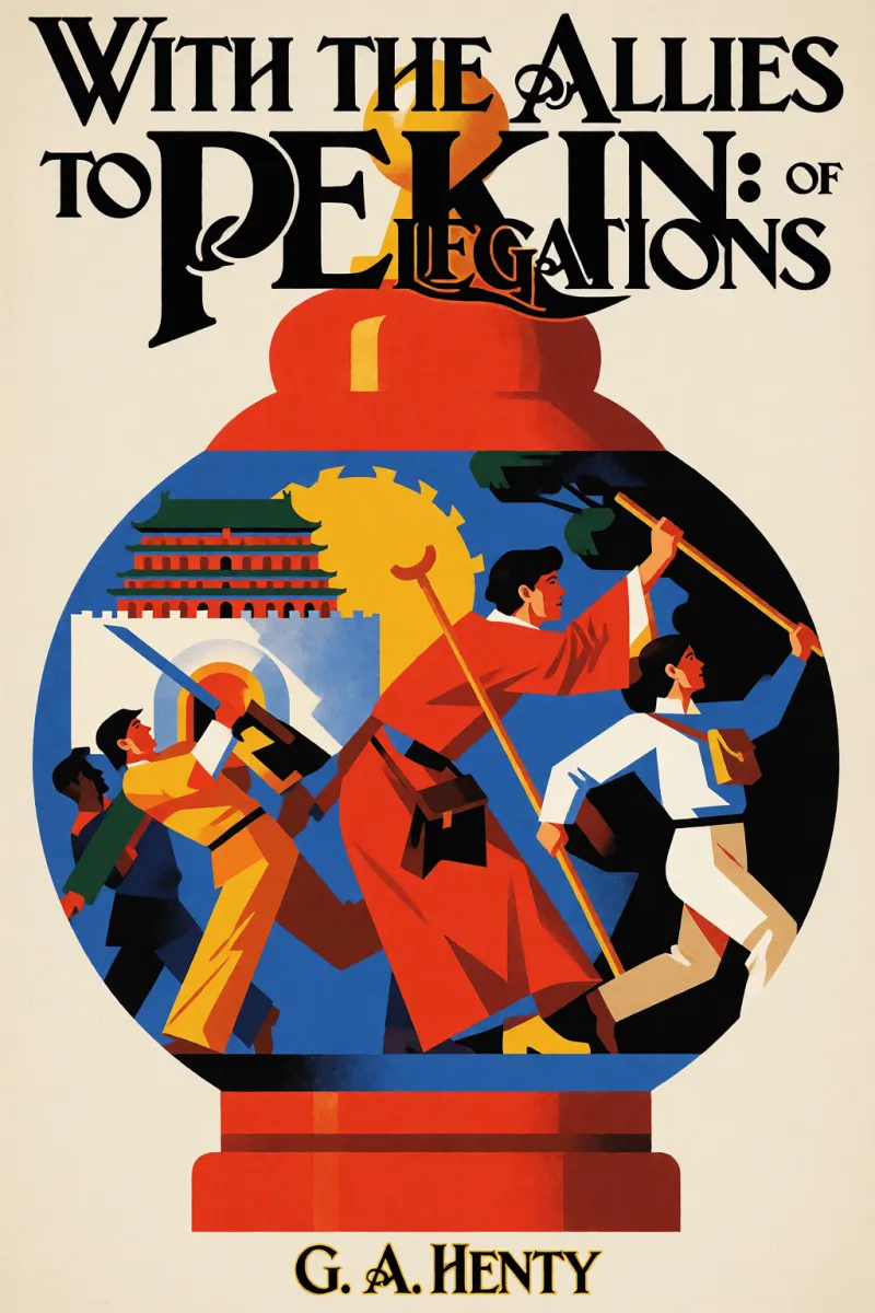 Cover of With the Allies to Pekin: A Tale of the Relief of the Legations by G. A. Henty