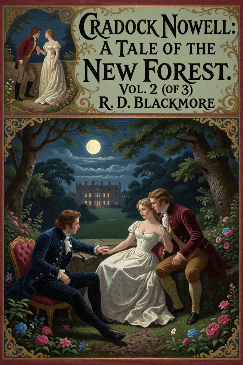 Cover of Cradock Nowell: A Tale of the New Forest. Vol. 2 (of 3) by R. D. Blackmore
