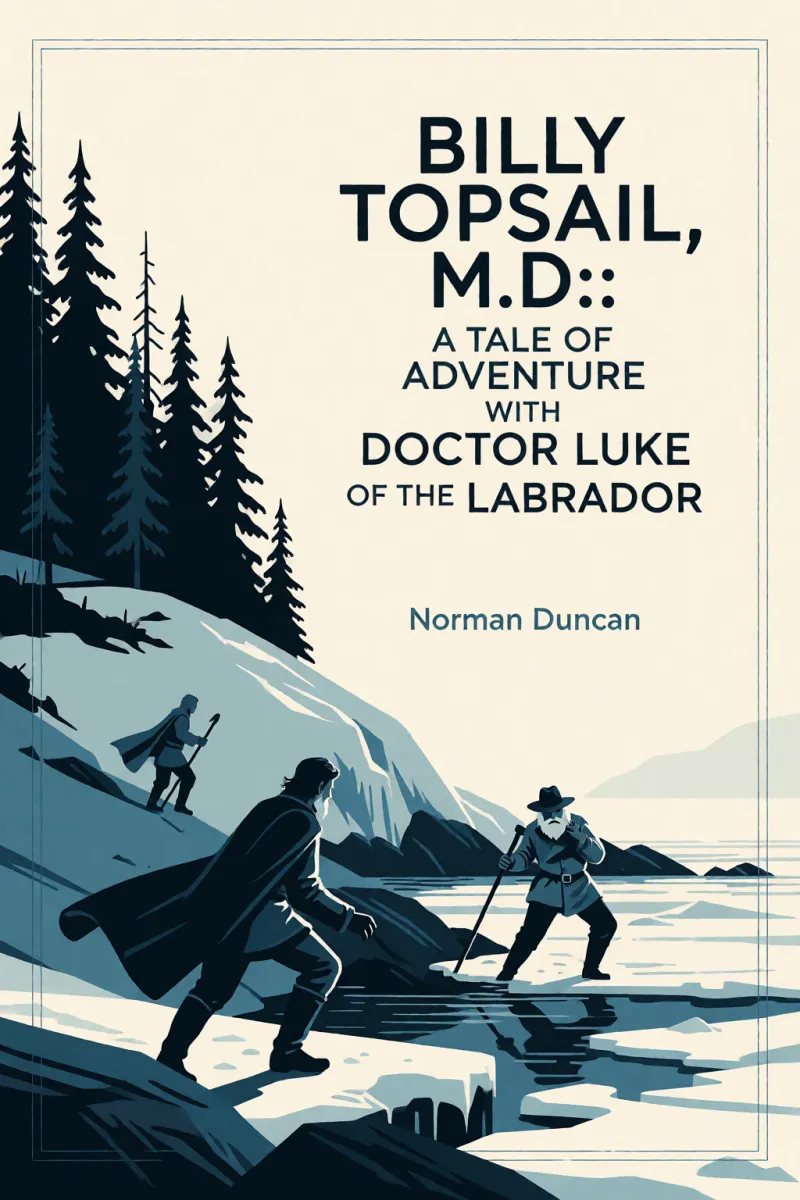 Cover of Billy Topsail, M.D.: A Tale of Adventure With Doctor Luke of the Labrador by Norman Duncan