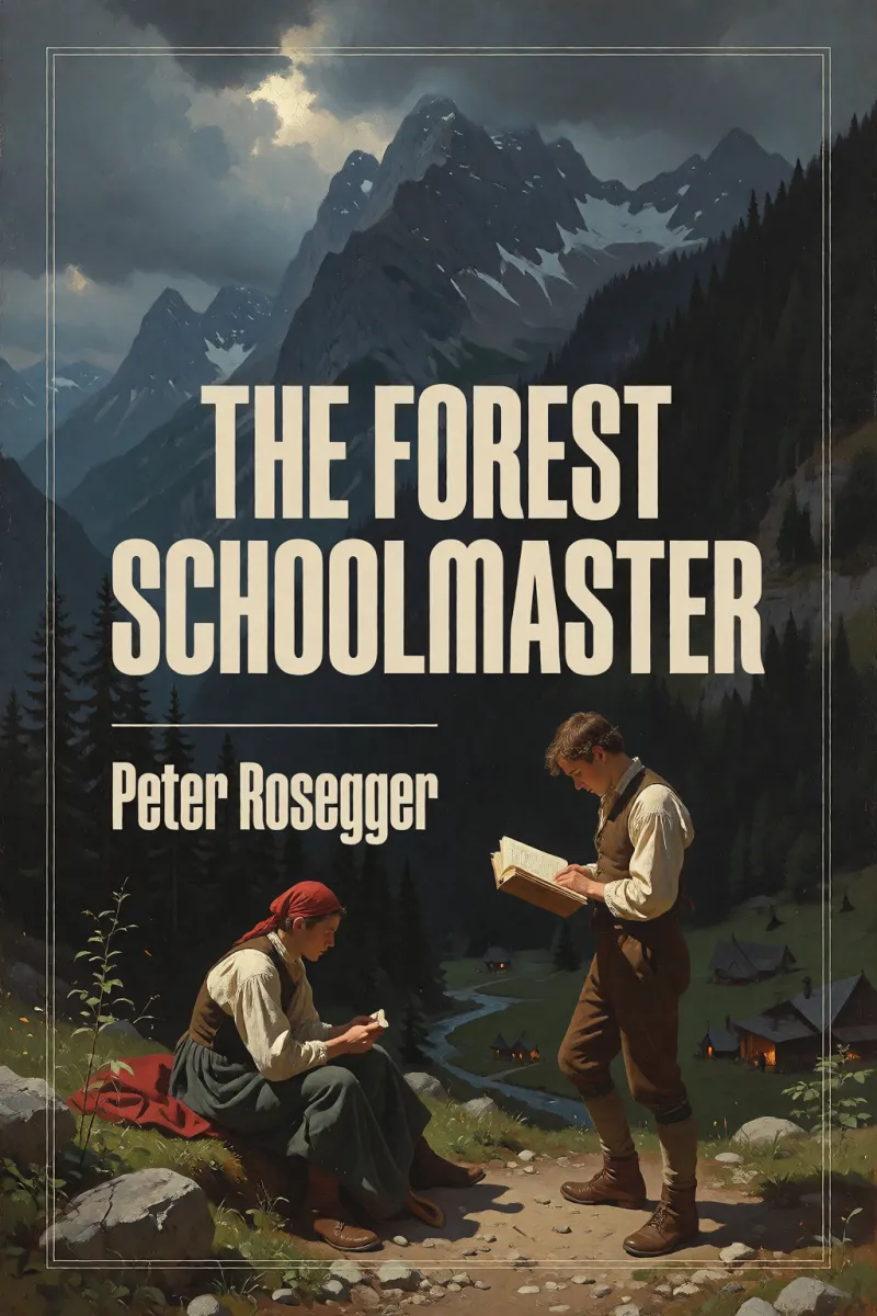 Cover of The Forest Schoolmaster by Peter Rosegger