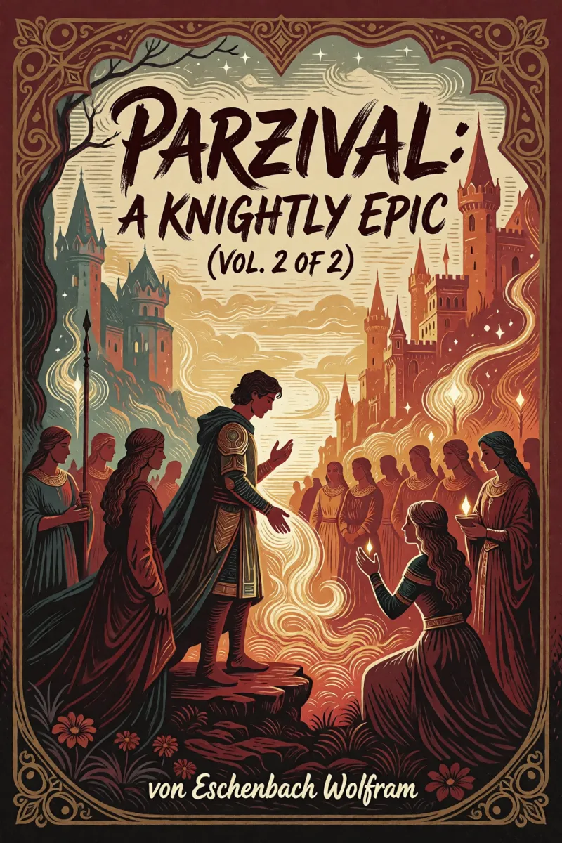 Cover of Parzival: A Knightly Epic (vol. 2 of 2) by von Eschenbach Wolfram