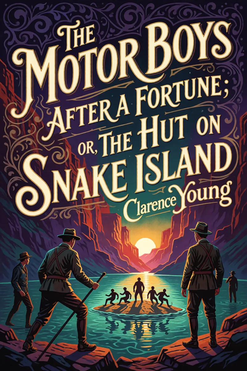 Cover of The Motor Boys After a Fortune; or, The Hut on Snake Island by Clarence Young