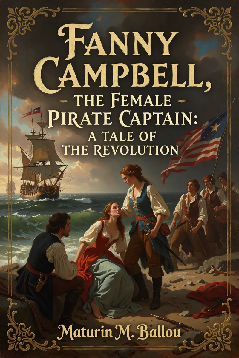 Cover of Fanny Campbell, The Female Pirate Captain: A Tale of The Revolution by Maturin M. Ballou