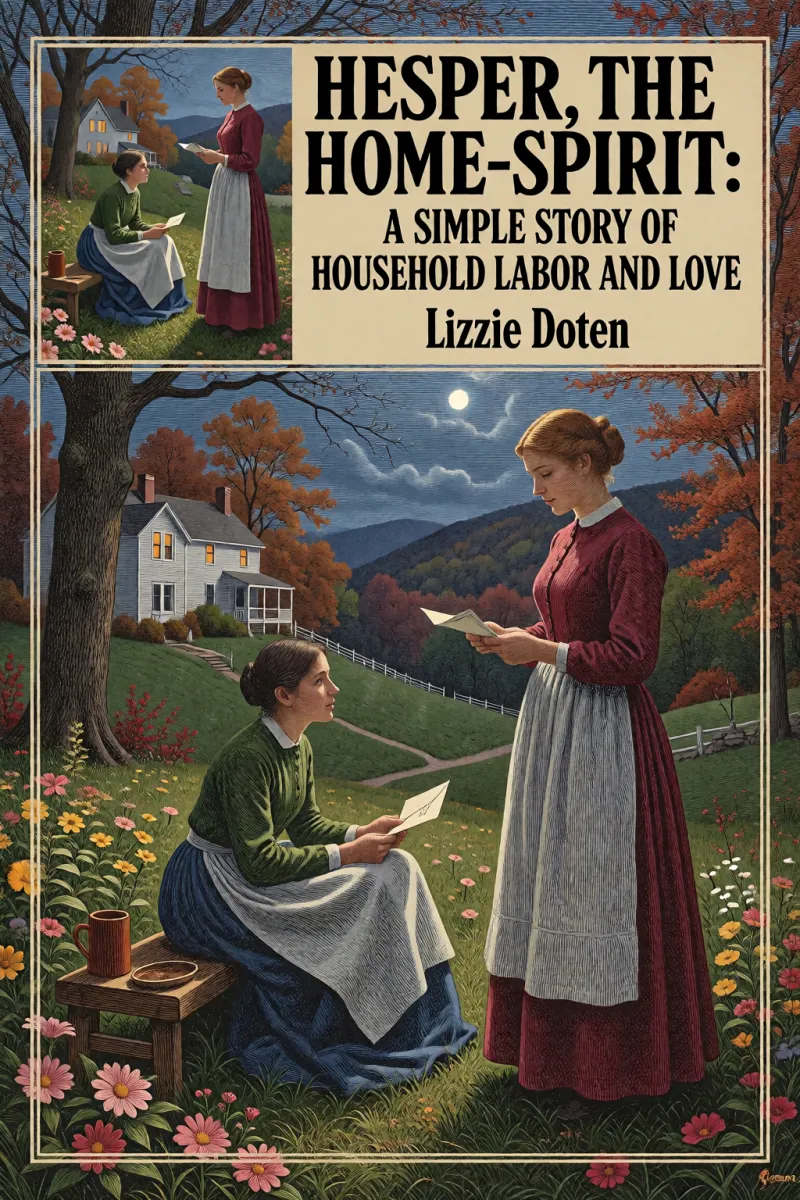 Cover of Hesper, the Home-Spirit: A simple story of household labor and love by Lizzie Doten