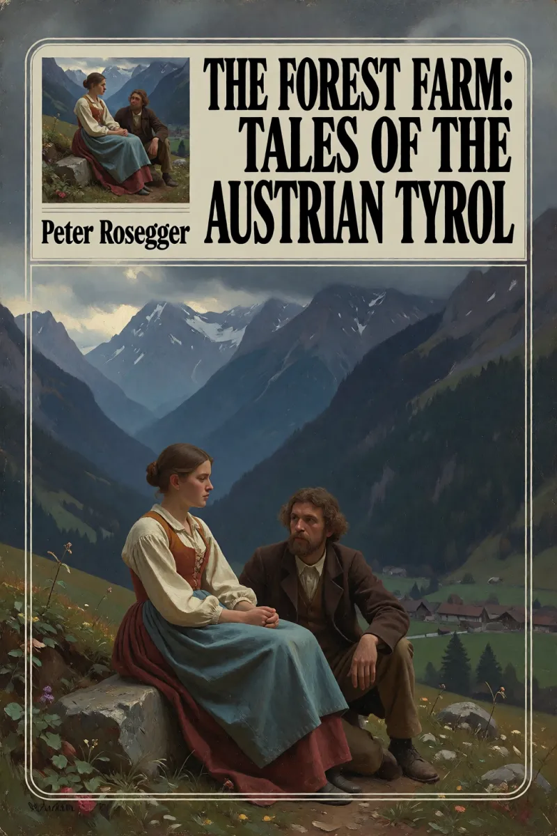 Cover of The Forest Farm: Tales of the Austrian Tyrol by Peter Rosegger