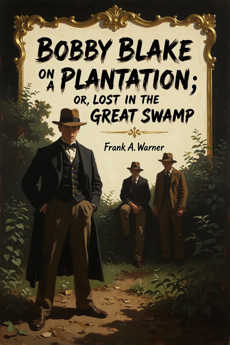 Cover of Bobby Blake on a Plantation; Or, Lost in the Great Swamp by Frank A. Warner