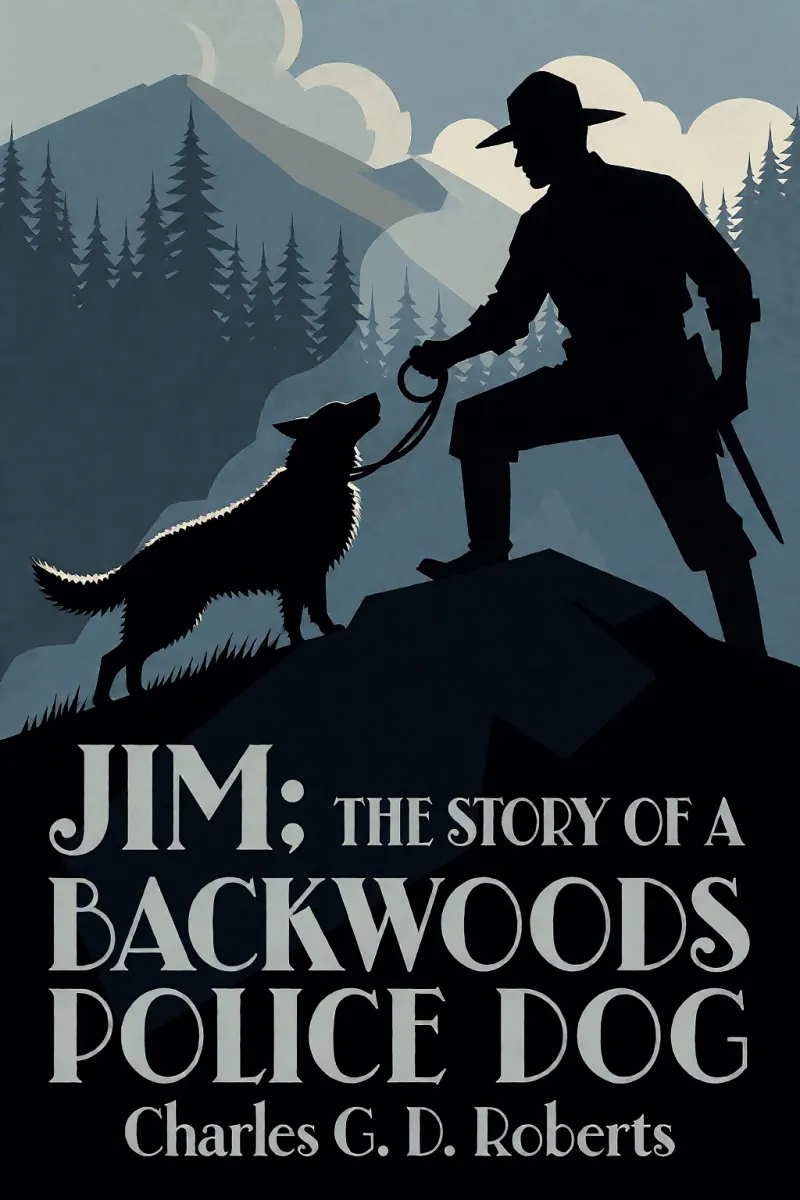 Cover of Jim: The Story of a Backwoods Police Dog by Charles G. D. Roberts