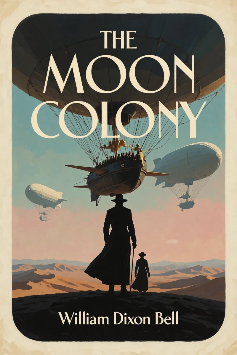 Cover of The Moon Colony by William Dixon Bell