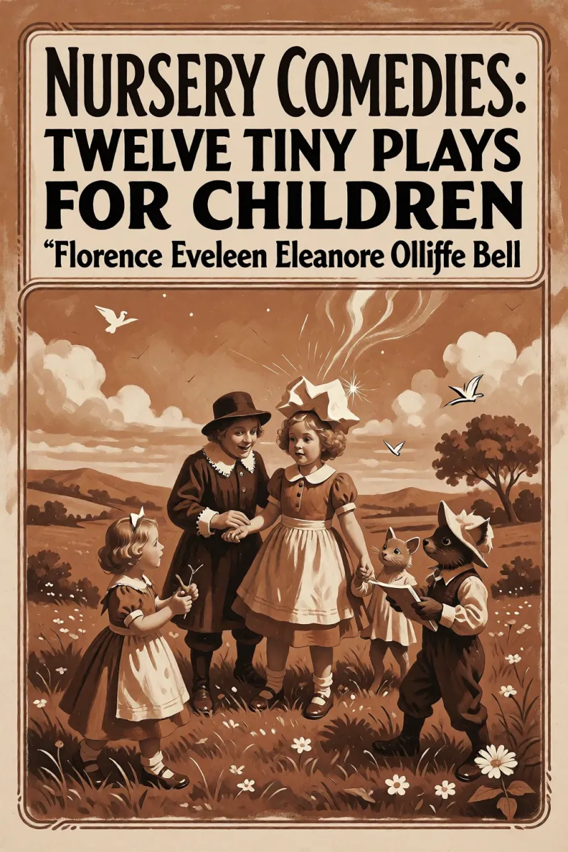 Cover of Nursery Comedies: Twelve Tiny Plays for Children by Florence Eveleen Eleanore Olliffe Bell
