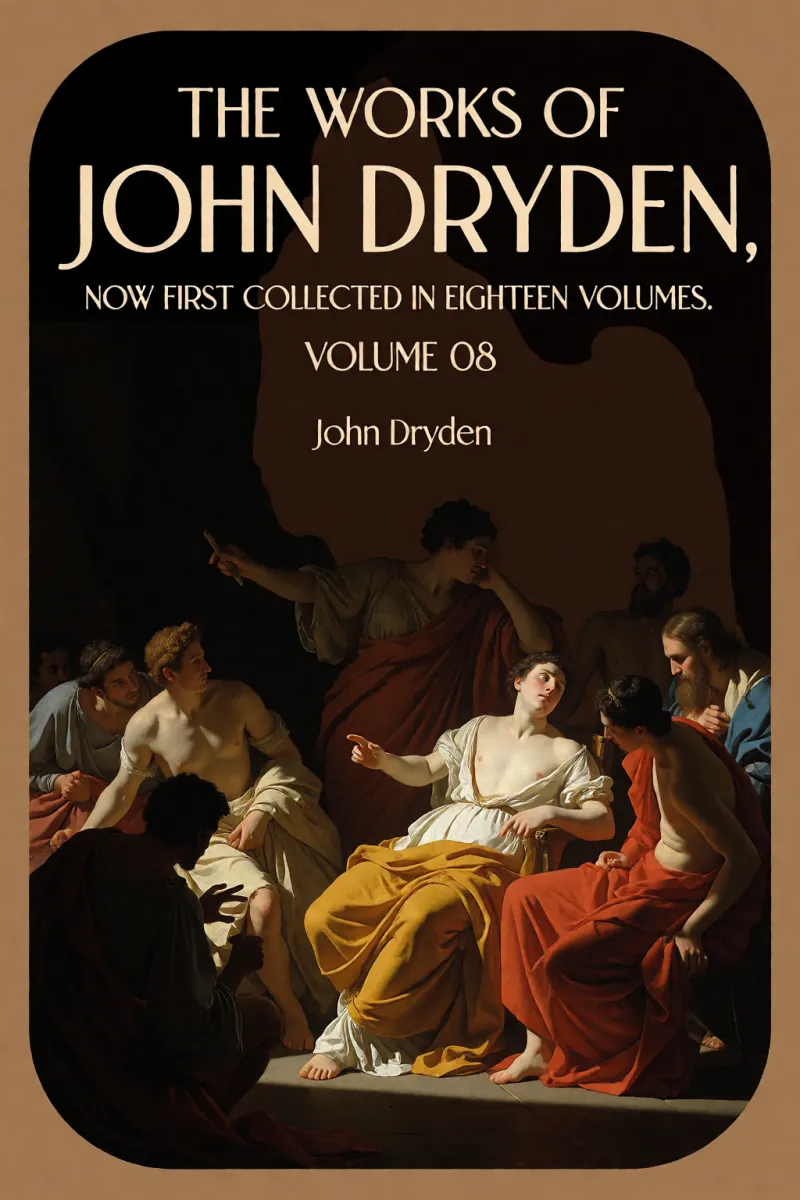 Cover of The works of John Dryden, now first collected in eighteen volumes. Volume 08 by John Dryden