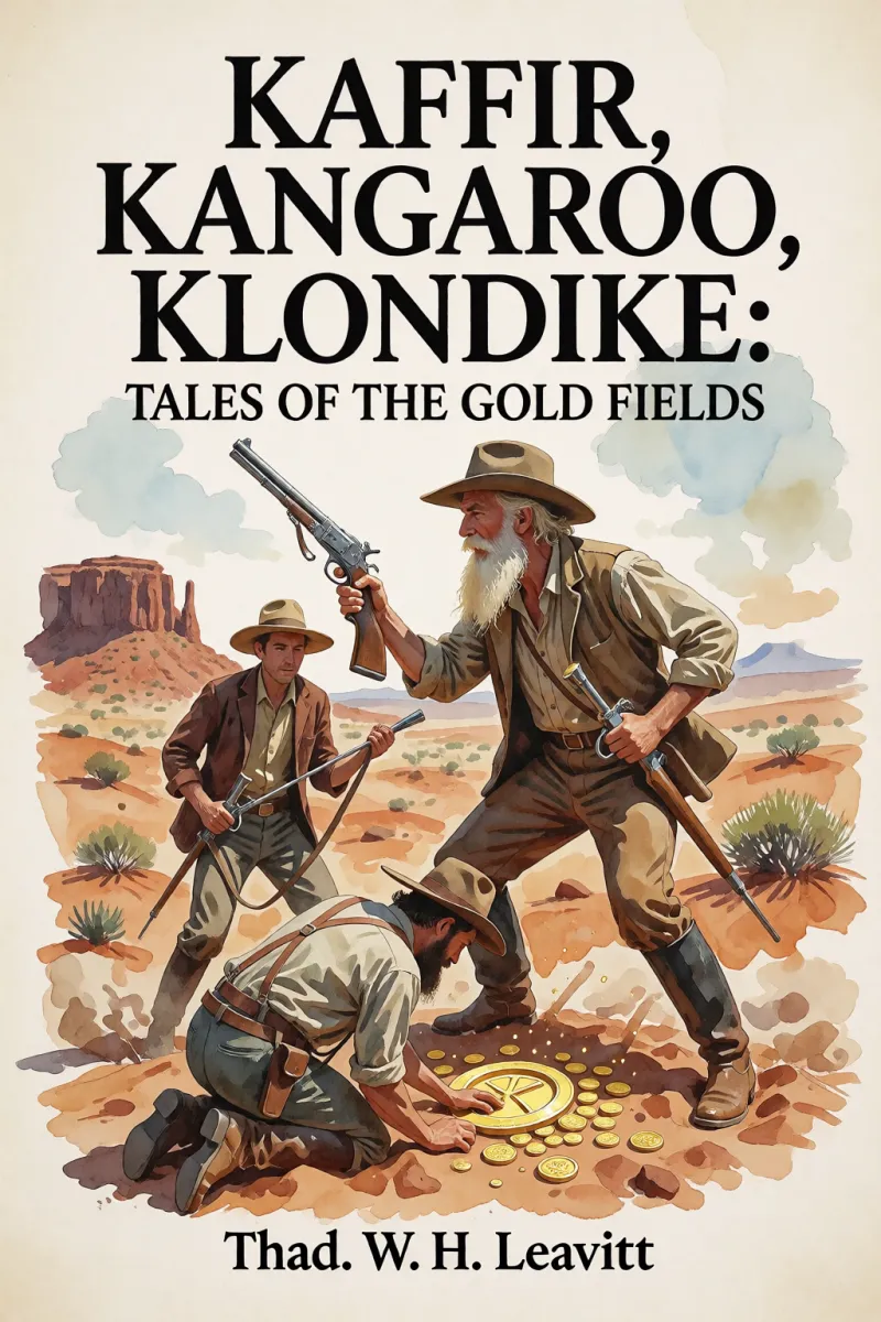 Cover of Kaffir, Kangaroo, Klondike: Tales of the Gold Fields by Thad. W. H. Leavitt