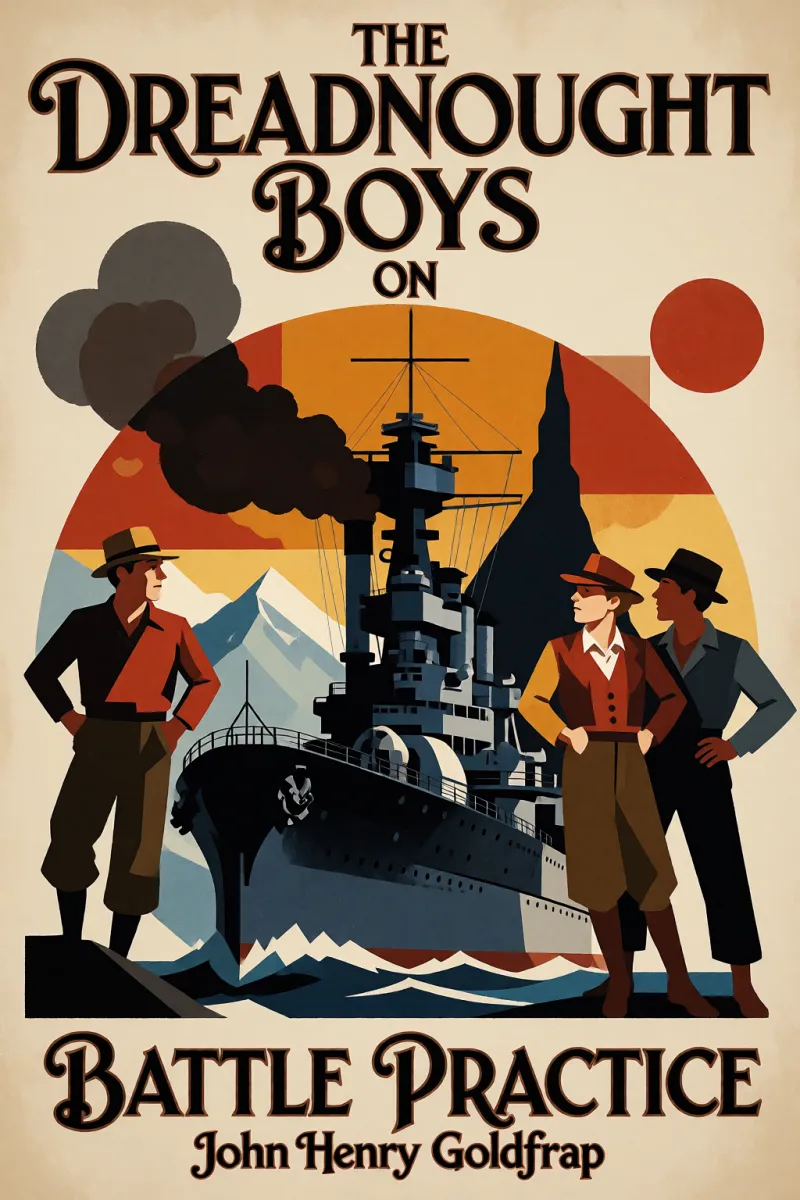 Cover of The Dreadnought Boys on Battle Practice by John Henry Goldfrap