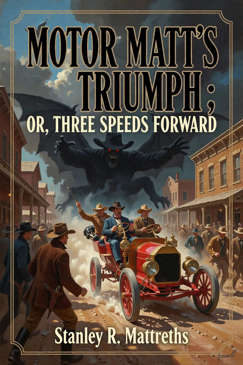 Cover of Motor Matt's Triumph; or, Three Speeds Forward by Stanley R. Matthews