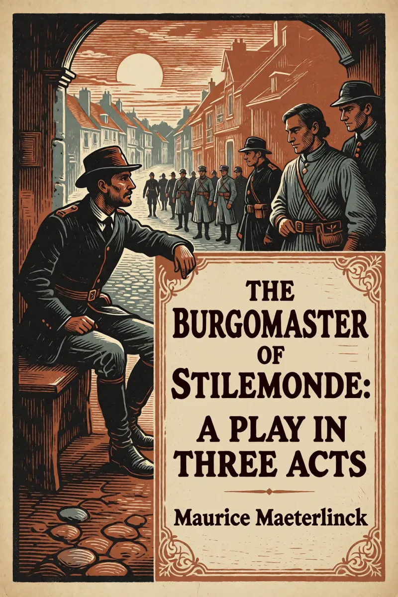 Cover of The Burgomaster of Stilemonde: A Play in Three Acts by Maurice Maeterlinck