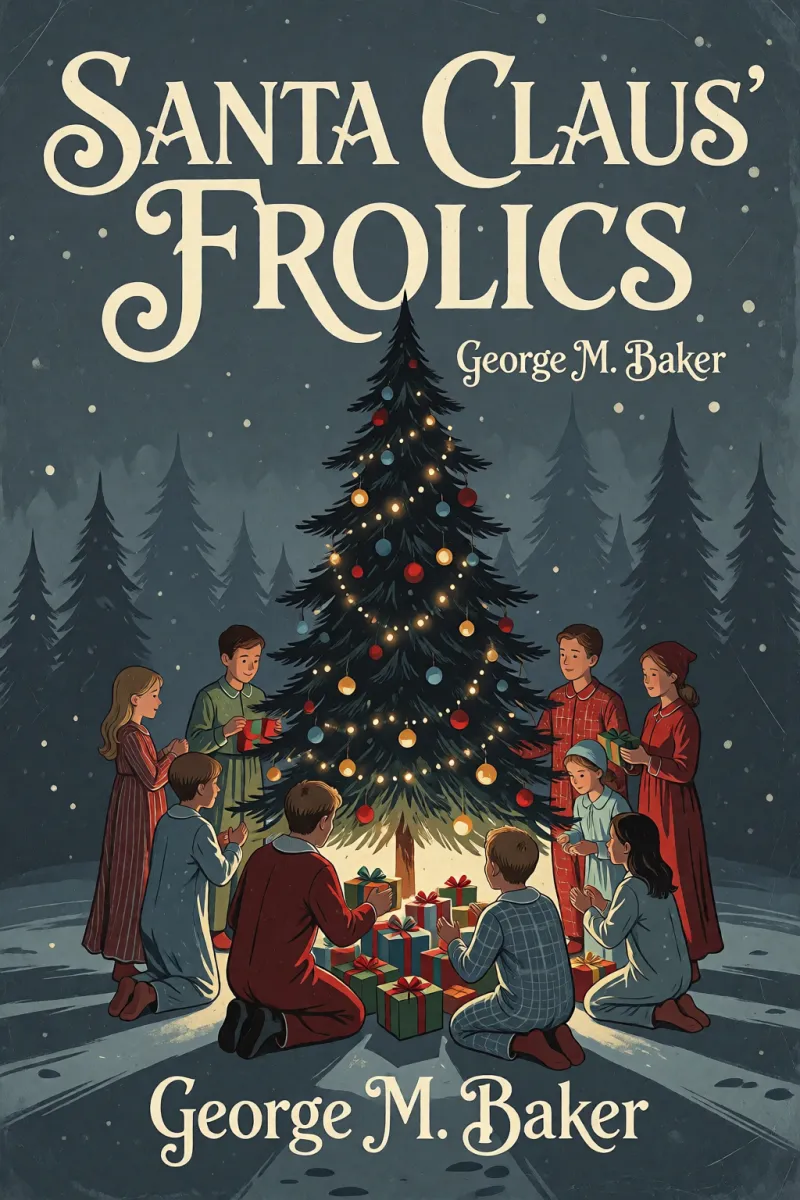 Cover of Santa Claus' Frolics by George M. Baker