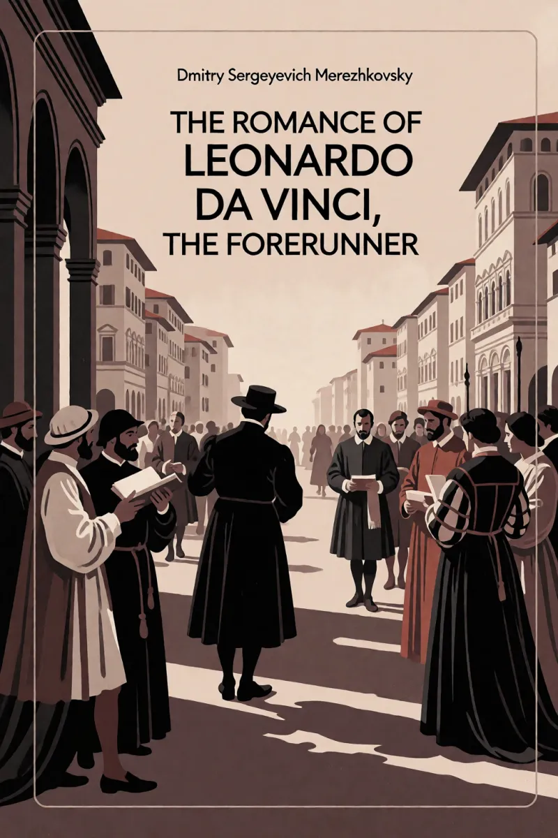 Cover of The Romance of Leonardo da Vinci, the Forerunner by Dmitry Sergeyevich Merezhkovsky
