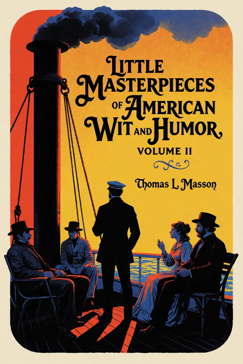 Cover of Little Masterpieces of American Wit and Humor, Volume II by Thomas L. Masson