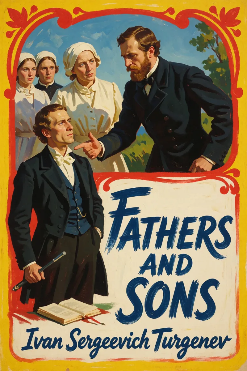 Cover of Fathers and Sons by Ivan Sergeevich Turgenev