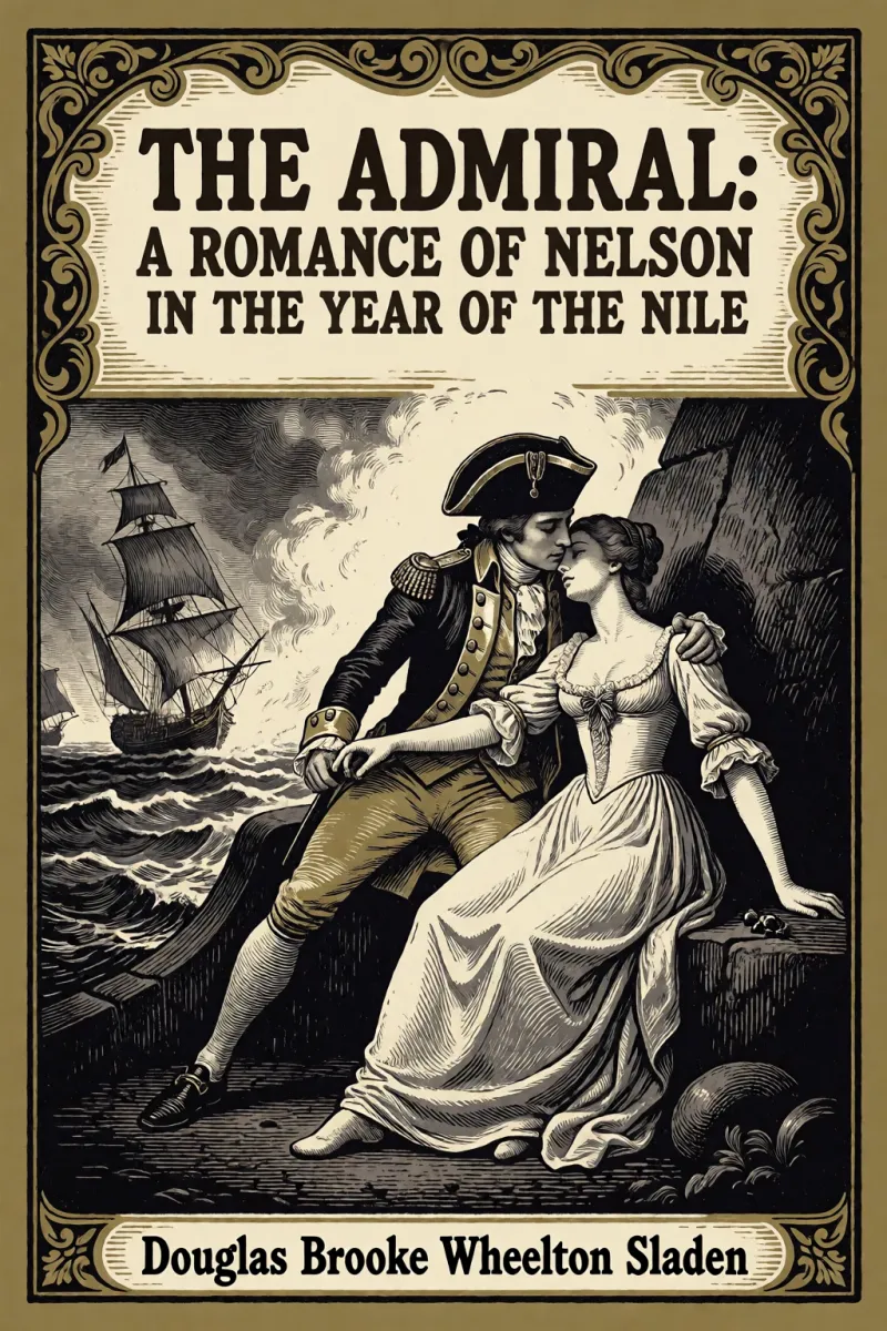 Cover of The Admiral: A Romance of Nelson in the Year of the Nile by Douglas Brooke Wheelton Sladen