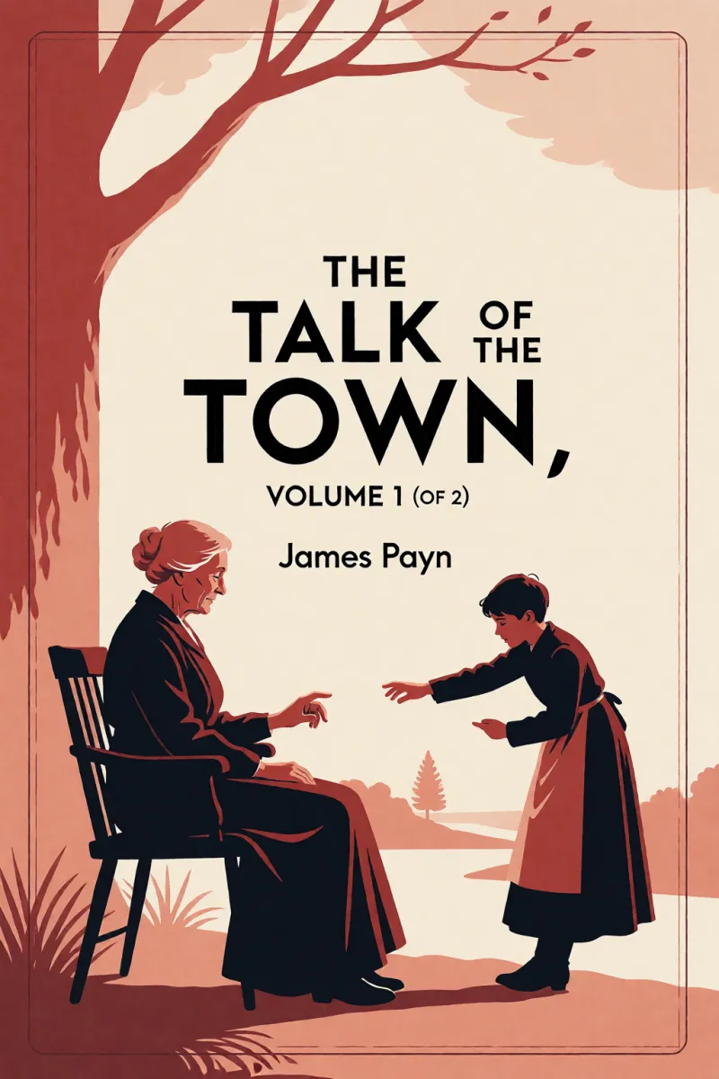 Cover of The Talk of the Town, Volume 1 (of 2) by James Payn