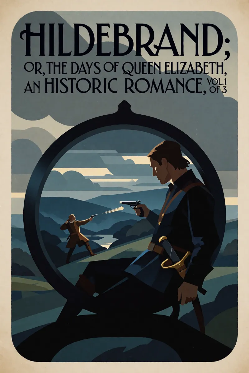 Cover of Hildebrand; or, The Days of Queen Elizabeth, An Historic Romance, Vol. 1 of 3 by Anonymous