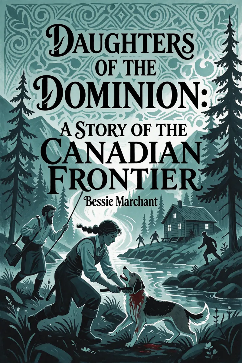 Cover of Daughters of the Dominion: A Story of the Canadian Frontier by Bessie Marchant