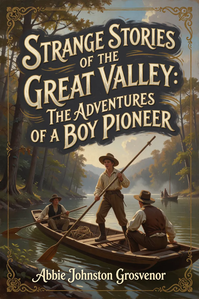 Cover of Strange Stories of the Great Valley: The Adventures of a Boy Pioneer by Abbie Johnston Grosvenor