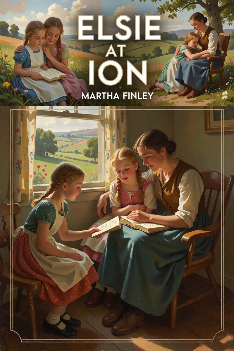Cover of Elsie at Ion by Martha Finley