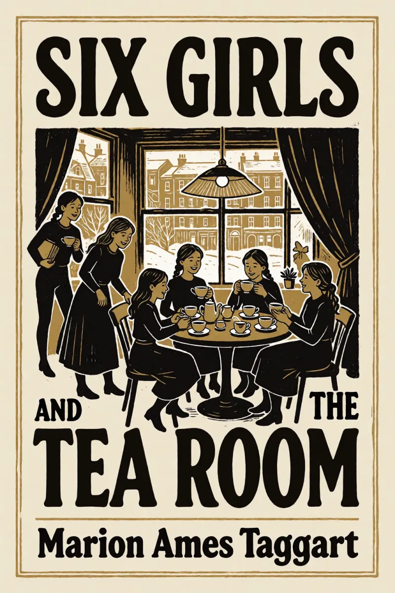 Cover of Six Girls and the Tea Room by Marion Ames Taggart