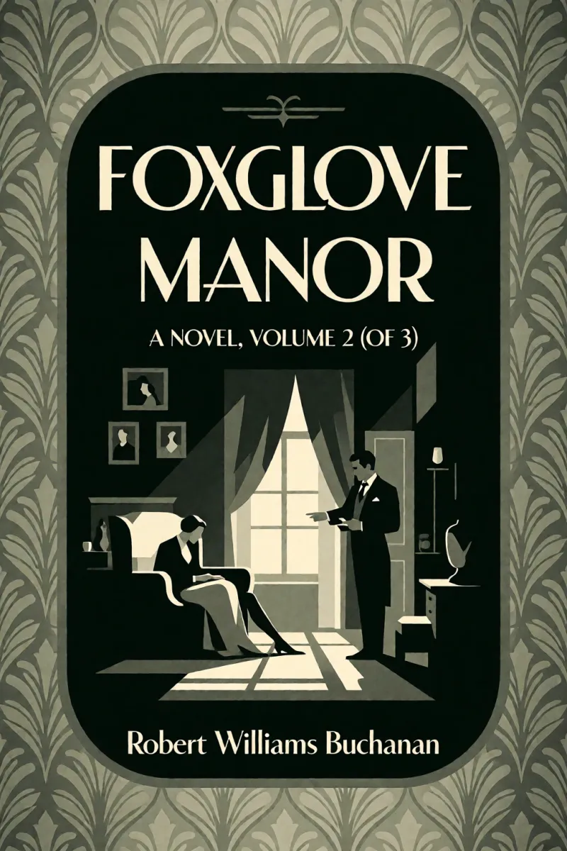 Cover of Foxglove Manor: A Novel, Volume 2 (of 3) by Robert Williams Buchanan