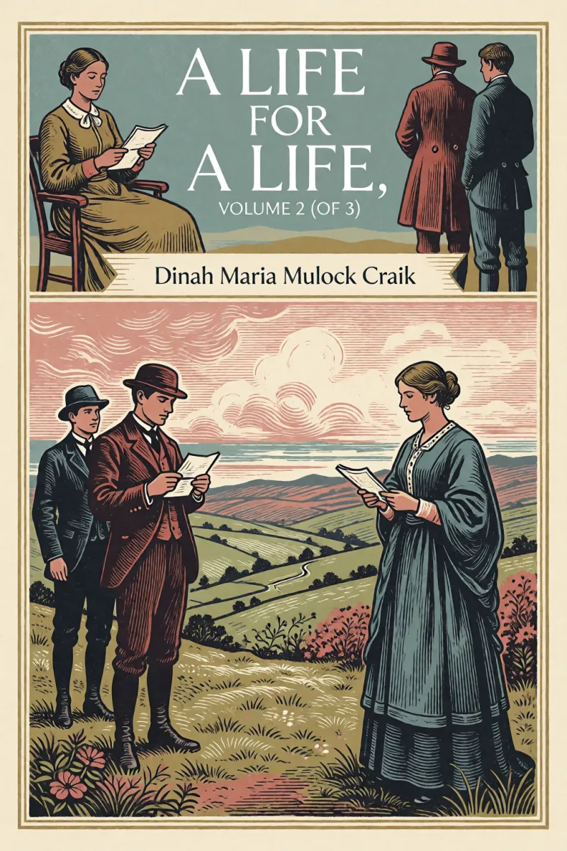 Cover of A Life for a Life, Volume 2 (of 3) by Dinah Maria Mulock Craik