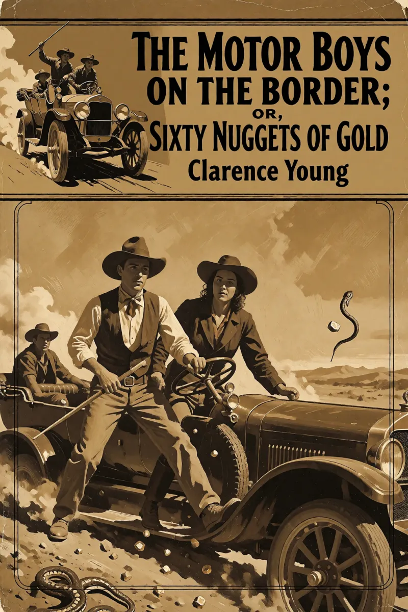 Cover of The Motor Boys on the Border; Or, Sixty Nuggets of Gold by Clarence Young