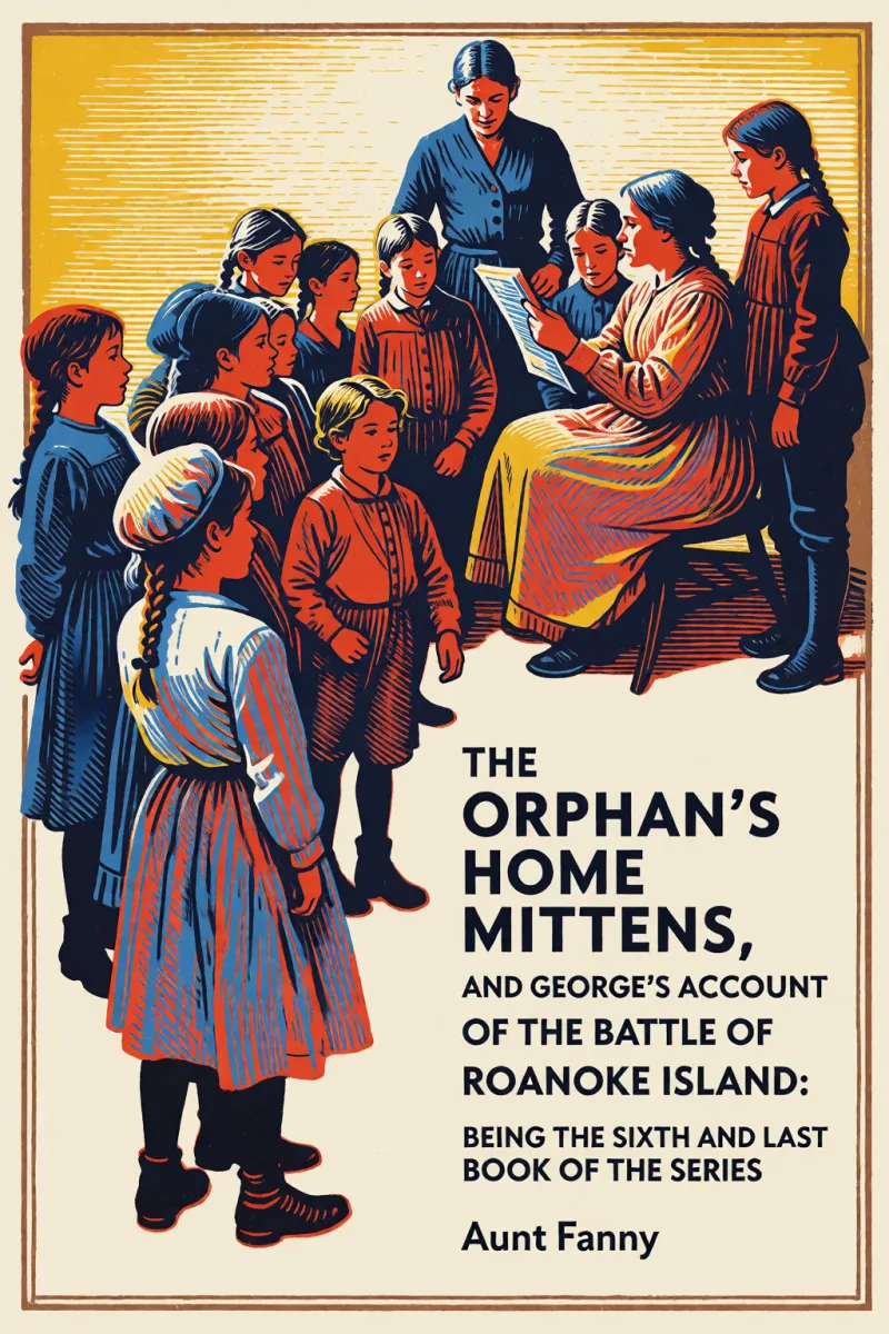 Cover of The Orphan's Home Mittens, and George's Account of the Battle of Roanoke Island: Being the Sixth and Last Book of the Series by Aunt Fanny