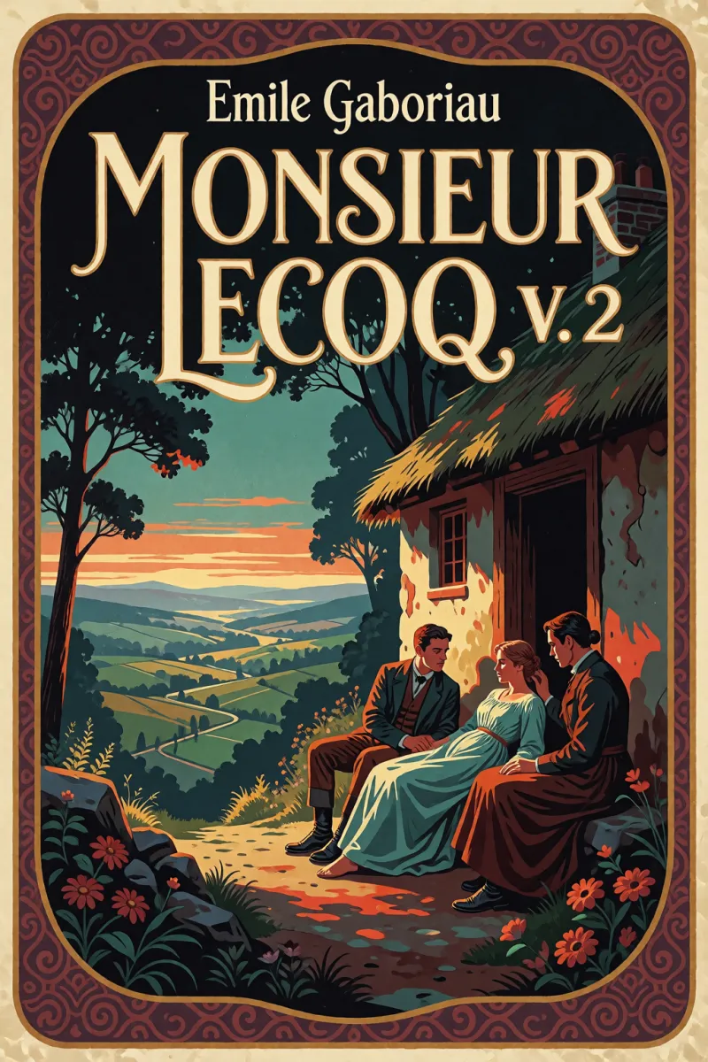 Cover of Monsieur Lecoq, v. 2 by Emile Gaboriau