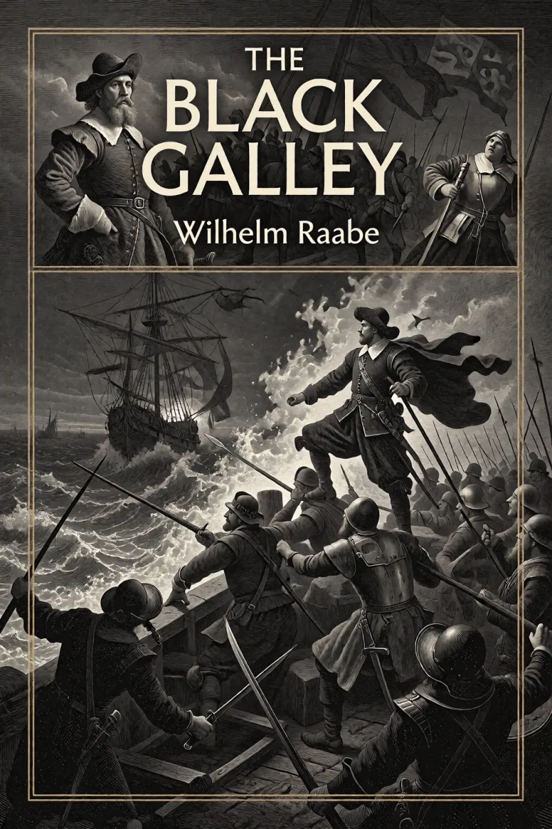 Cover of The Black Galley by Wilhelm Raabe
