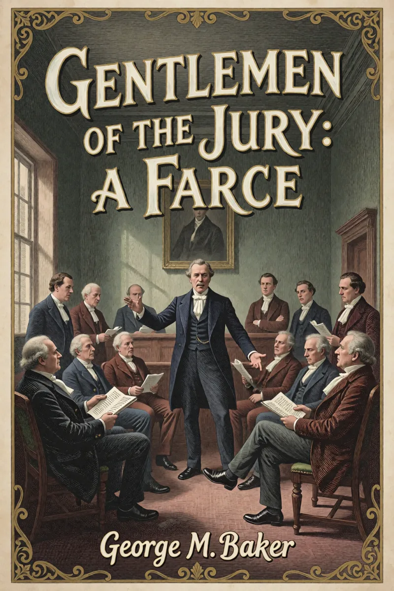 Cover of Gentlemen of the Jury: A Farce by George M. Baker