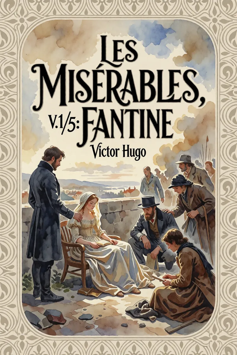 Cover of Les Misérables, v. 1/5: Fantine by Victor Hugo