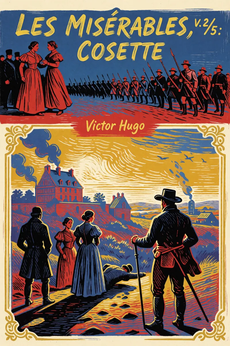 Cover of Les Misérables, v. 2/5: Cosette by Victor Hugo