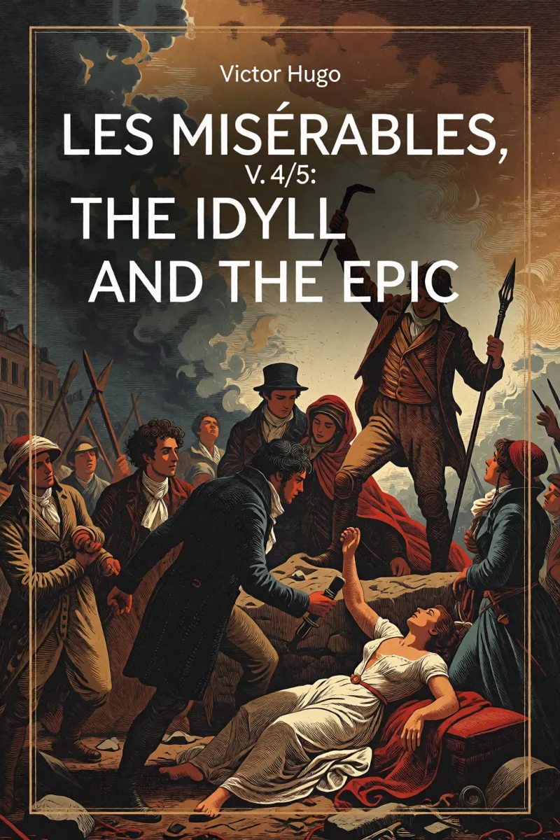 Cover of Les Misérables, v. 4/5: The Idyll and the Epic by Victor Hugo