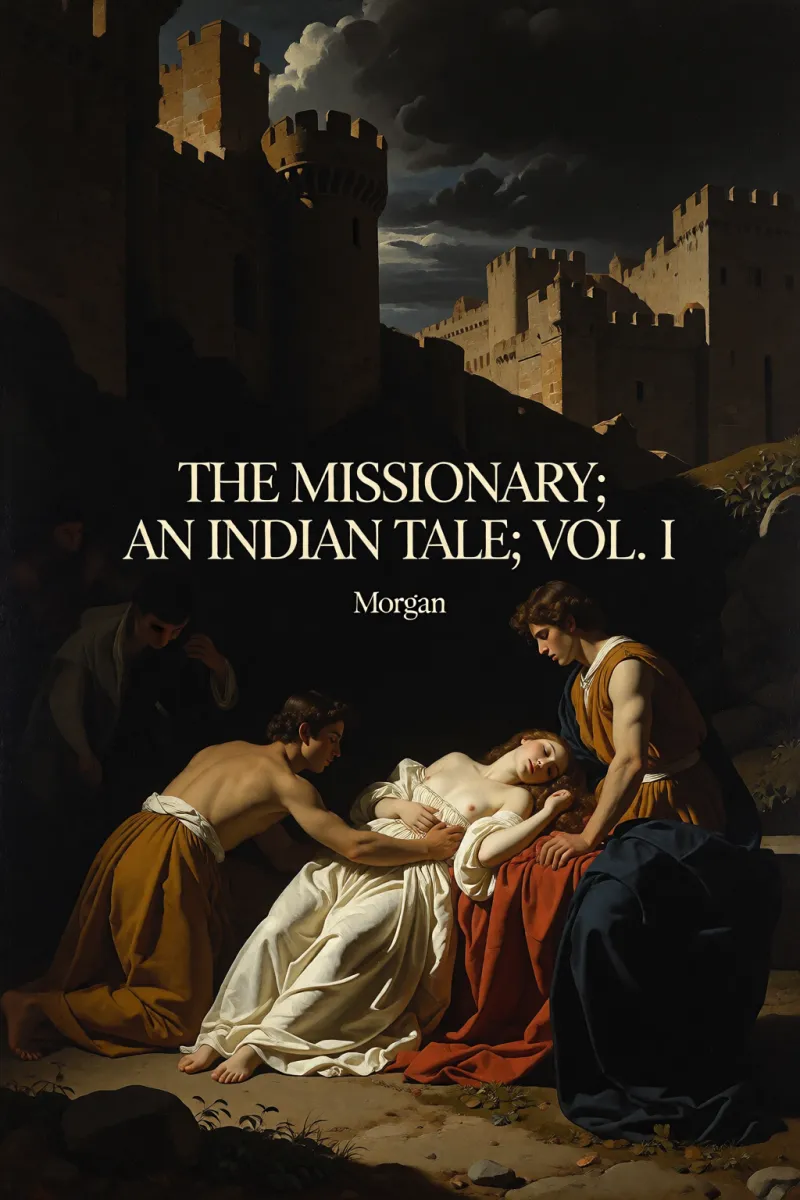 Cover of The Missionary: An Indian Tale; vol. I by Morgan