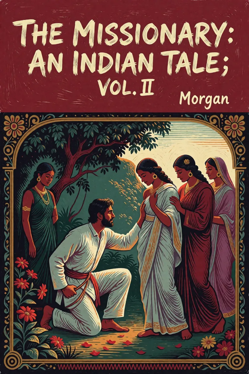 Cover of The Missionary: An Indian Tale; vol. II by Morgan