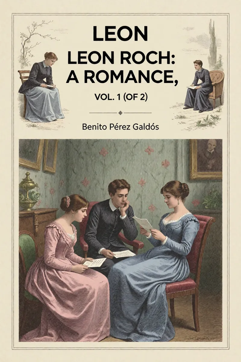 Cover of Leon Roch: A Romance, vol. 1 (of 2) by Benito Pérez Galdós