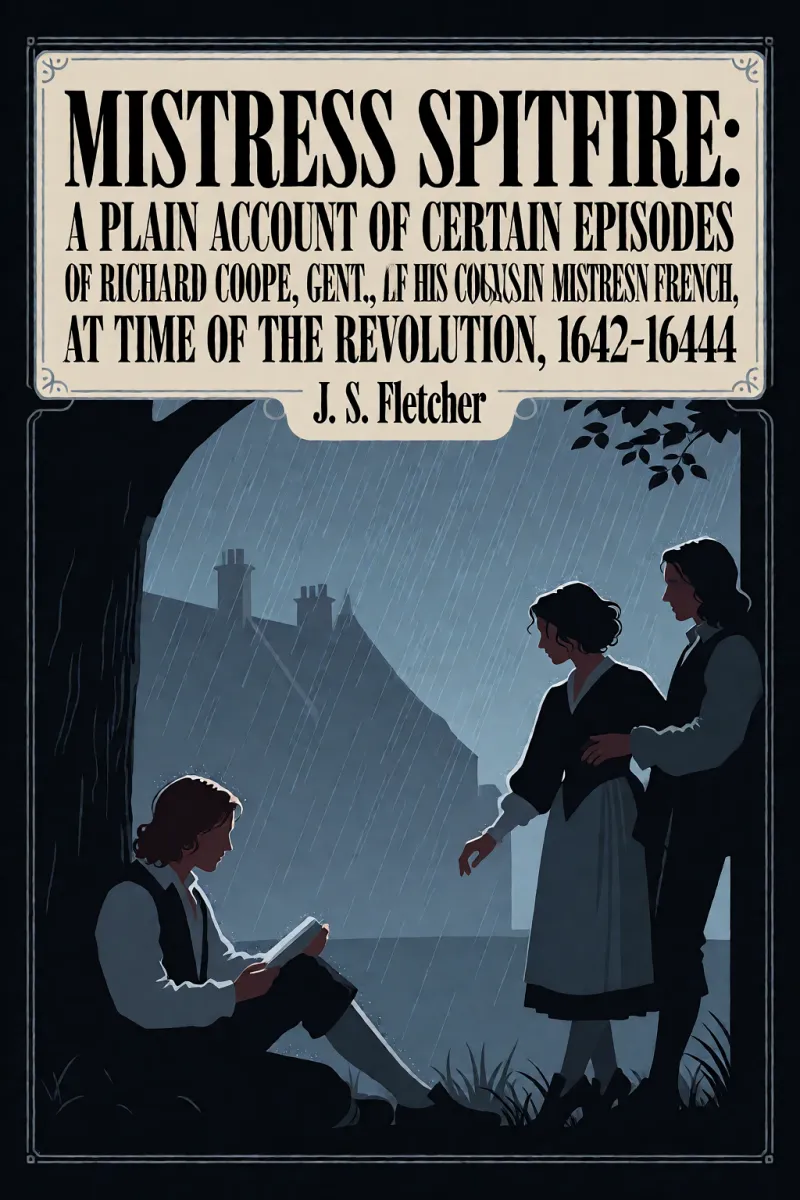 Cover of Mistress Spitfire: A Plain Account of Certain Episodes in the History of Richard Coope, Gent., and of His Cousin, Mistress Alison French, at the Time of the Revolution, 1642-1644 by J. S. Fletcher