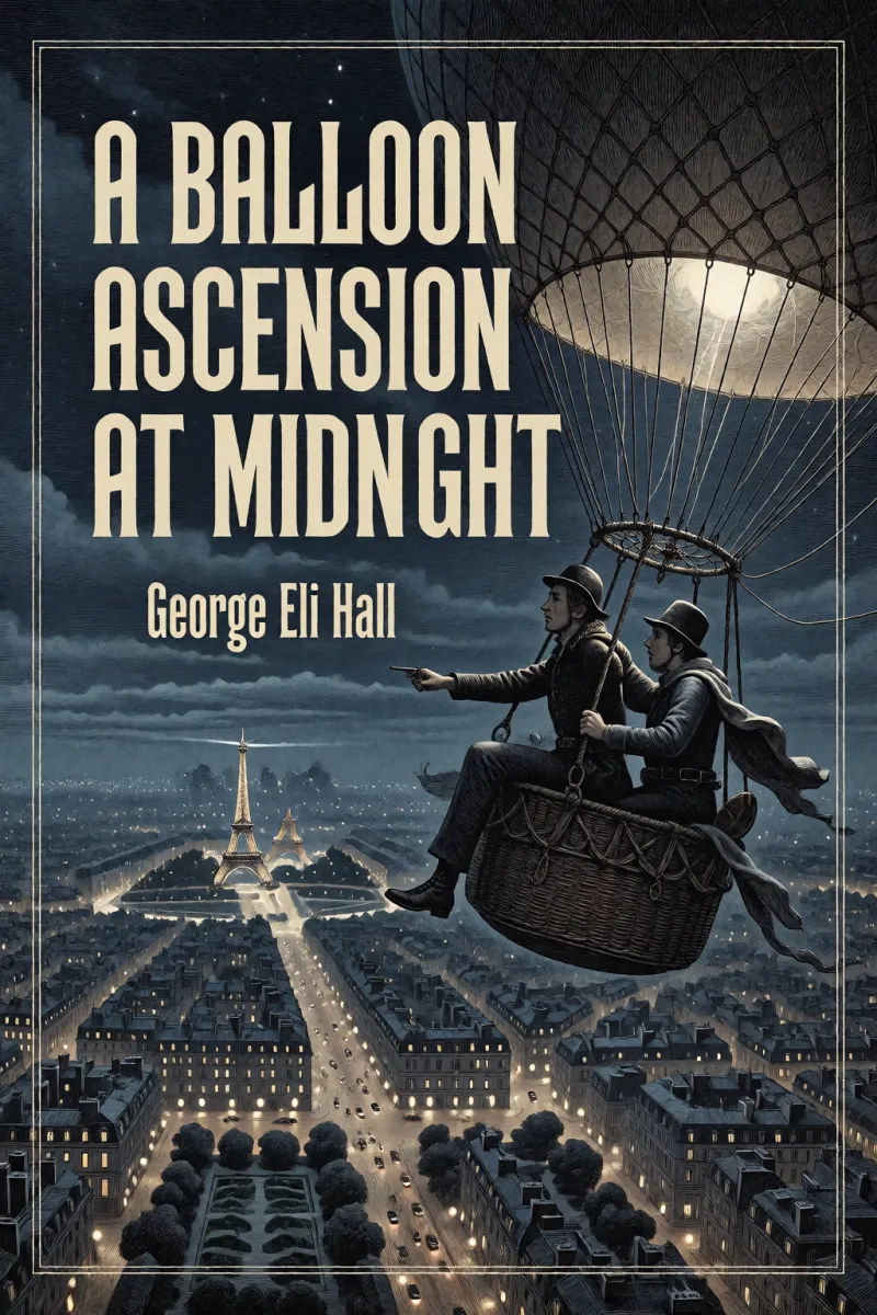 Cover of A Balloon Ascension at Midnight by George Eli Hall