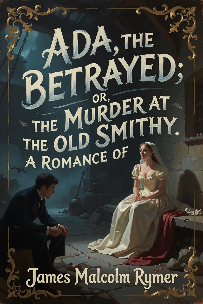 Cover of Ada, the Betrayed; Or, The Murder at the Old Smithy. A Romance of Passion by James Malcolm Rymer