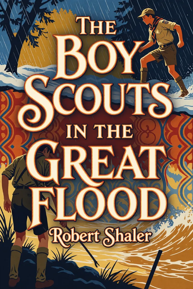 Cover of The Boy Scouts in the Great Flood by Robert Shaler