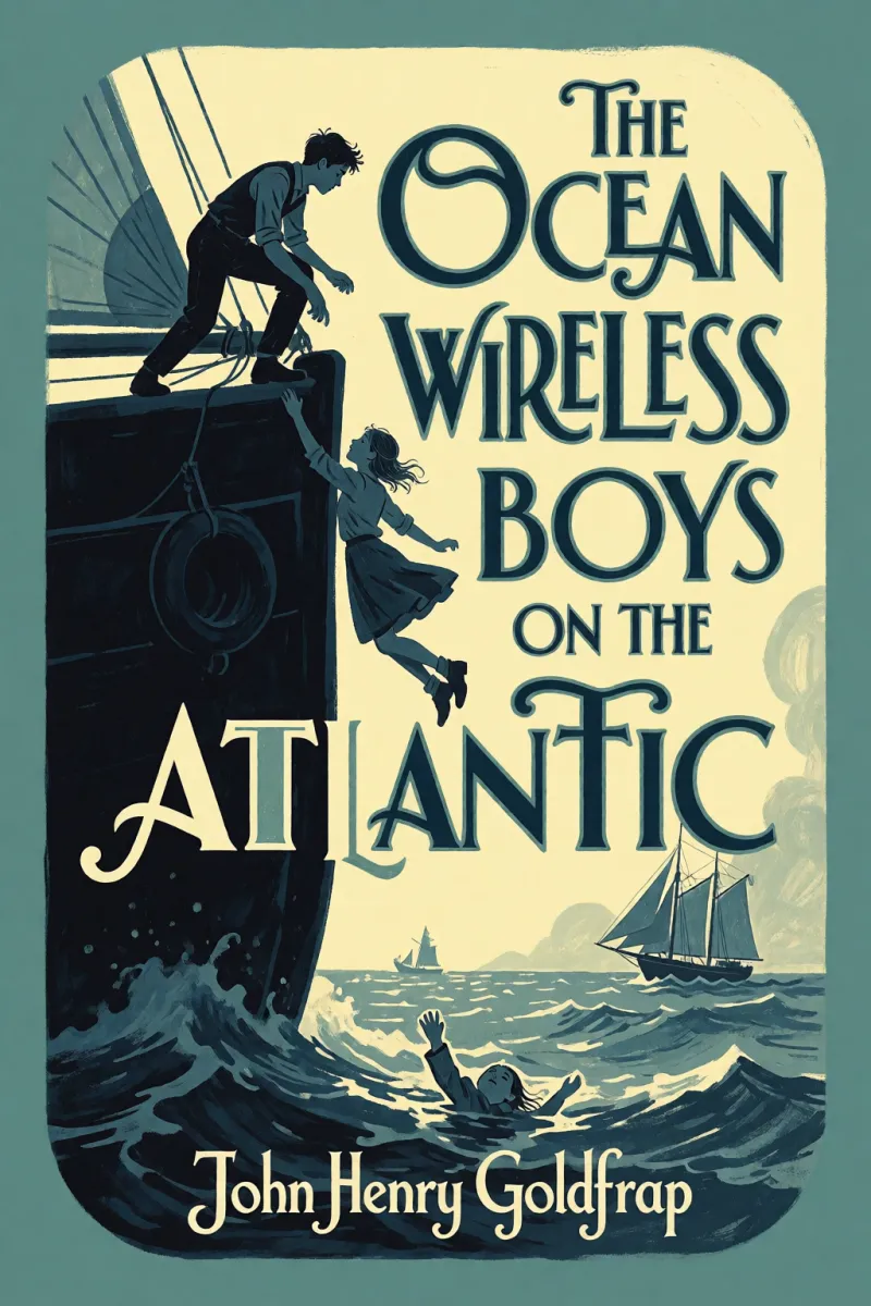 Cover of The Ocean Wireless Boys on the Atlantic by John Henry Goldfrap