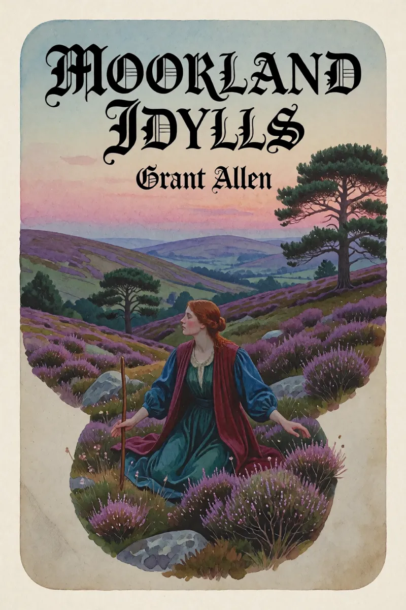 Cover of Moorland Idylls by Grant Allen