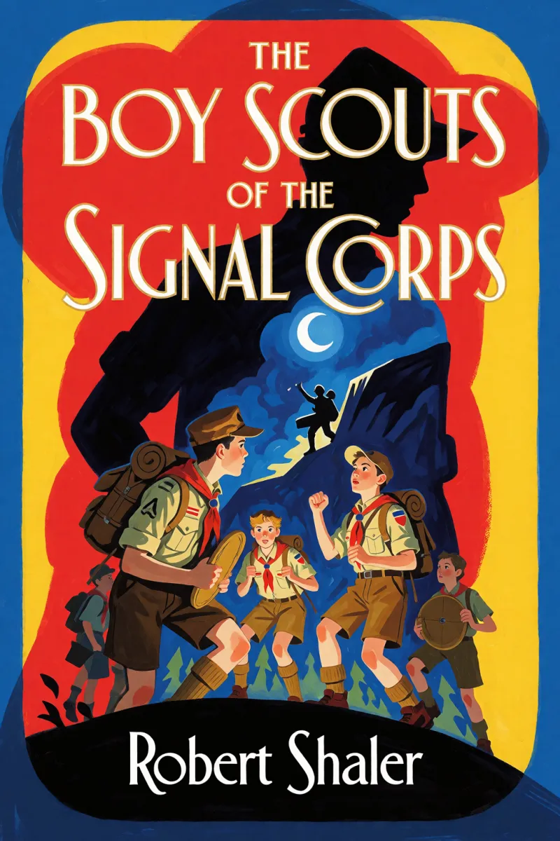 Cover of The Boy Scouts of the Signal Corps by Robert Shaler