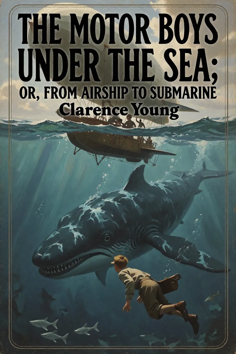 Cover of The Motor Boys Under the Sea; or, From Airship to Submarine by Clarence Young